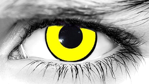 Crow Halloween Contact Lenses