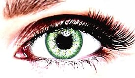Bella Green Envy Colored Contacts - Image 1