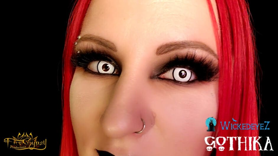 Color Vision Pink Manson Cosplay Contacts Spooky Eyes