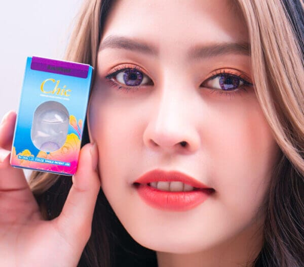 Chic Amethyst Lenses