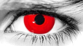 Red Vampire Halloween Contacts