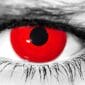 Red Vampire Halloween Contacts