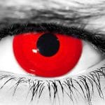 Red Vampire Halloween Contacts