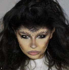 Black Wolf Halloween Contact Lenses - Image 2