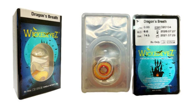 Dragons Breath Halloween Contacts