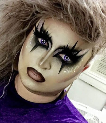 Purple Tempest Halloween Contacts