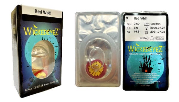 Red Wolf Contact Lenses