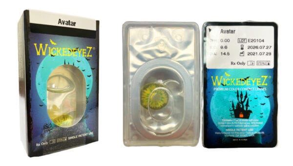 Avatar Halloween Contacts