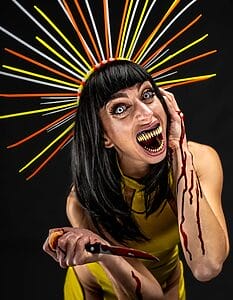 Angelic White Halloween Contact Lenses