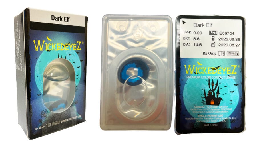 Dark Elf Halloween Contacts