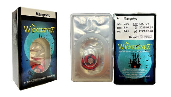 Mangekyo Contact Lenses