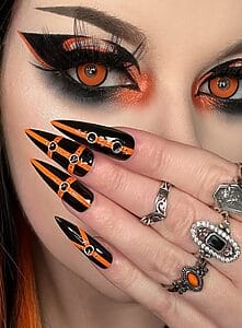 Night Stalker Halloween Contact Lenses