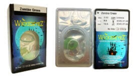Zombie Green Halloween Contacts