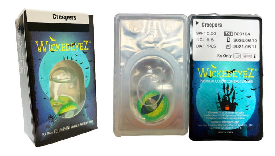 Creeper Halloween Contact Lenses Creeper Halloween Contact Lenses