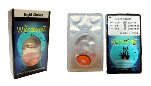 Night Stalker Halloween Contacts
