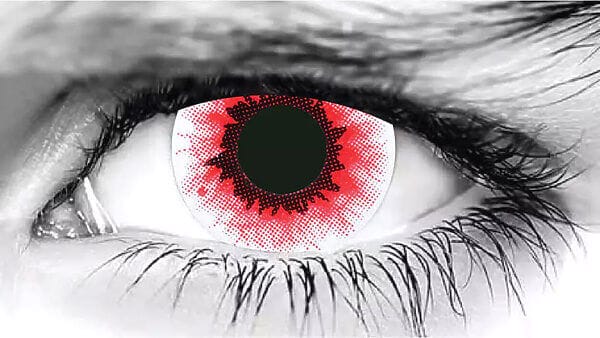 Virus Halloween Contact Lenses