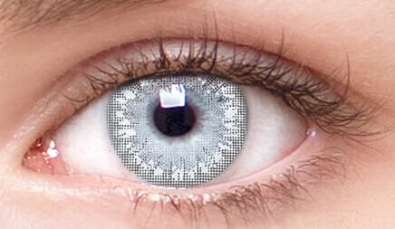 Chic Sterling Gray Contact Lenses - Wicked Eyez