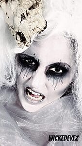 Black Out Halloween Contact Lenses