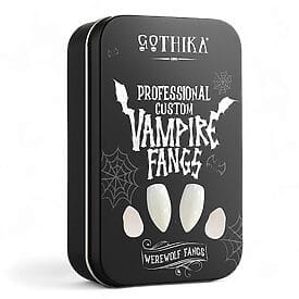 Custom Fit Small Vampire Fangs By Gothika - Professional Fangs Custom Fit Small Vampire Fangs By Gothika - Professional Fangs