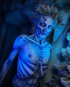 Angelic Blue Halloween Contact Lenses